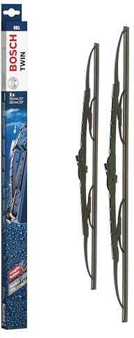 Bosch Scheibenwischer Twin 551, Länge: 550mm/500mm – Set für Frontscheibe