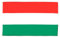 AZ FLAG - Flagge Ungarn - 250x150 cm - Ungarische Große Fahne 100% Polyester mit Messing-Ösen - 300g