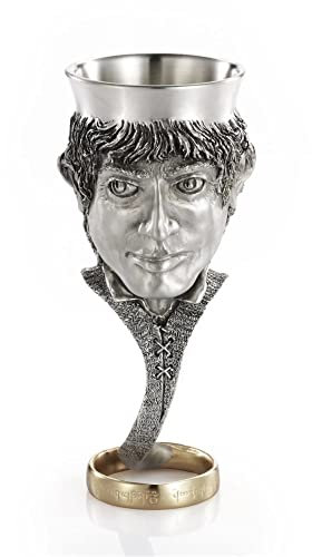 Royal Selangor Hand Finished Sculptors Dream-LORD OF THE RINGS Collection Pewter FRODO Goblet