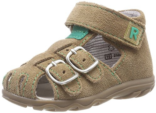 Richter Kinderschuhe Jungen Terrino Geschlossene Sandalen, Beige (Sand/Menta), 19 EU