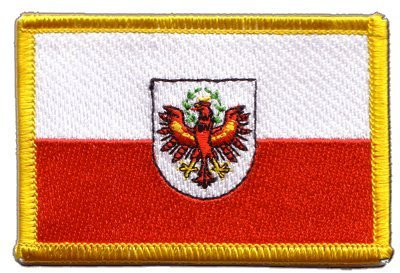 Aufnäher Patch Flagge Österreich Tirol - 8 x 6 cm