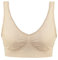 Boolavard New Seamless Sports Style Bra Crop Top Vest Comfort Stretch Bras Shapewear (as8, Alpha, m, Regular, Regular, Nude)