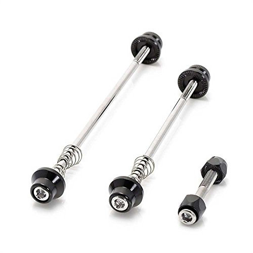 XLC Schnellspannset Innensechskant QR A01 Laufrad schwarz Schnellspanner