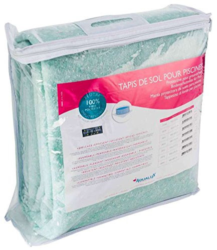 Tapis De Sol Piscine Hors Sol - 330 x 310 cm – 110 g/m² - Feutrine Piscine - Protection Liner - EDG
