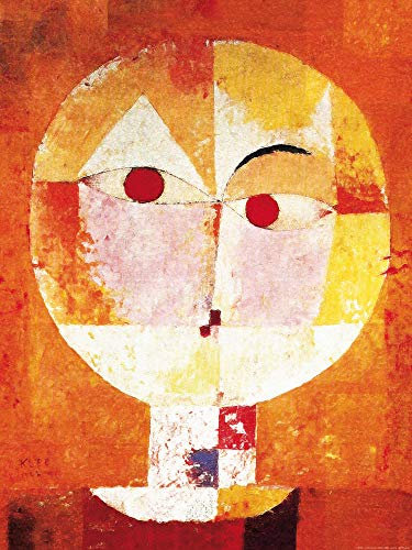 1art1 Paul Klee Poster Senecio, 1922 Kunstdruck Bild 80x60 cm