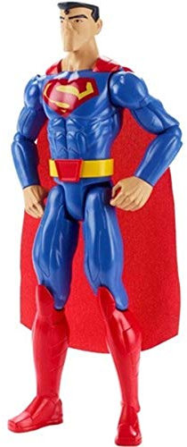Mattel FBR03 - DC Justice League Basis-Figur Superman, Aktionsspielzeug, 30 cm