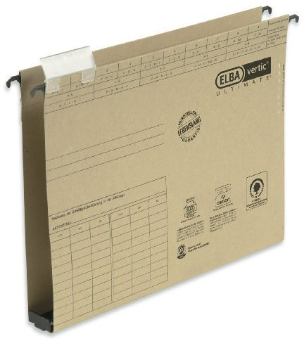 Elba 100552069 Hängemappen und Zubehör Hängesammler vertic Ultimate braun