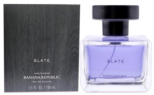 BANANA REPUBLIC Slate Men Eau de Toilette Spray, 100 ml, mehrfarbig