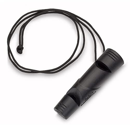 The Company of Animals Two Tone Whistle, Train Two Dogs, Train Different Commands, Tough Material, Lanyard Included, Traditional, Recall Training, Dog and Puppy Training