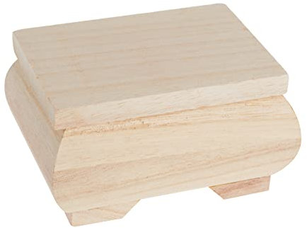 VBS Holzkästchen, bauchig, 11x8x6cm