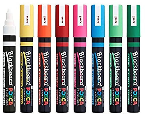 POSCA - Acrylfarbe Marker Set, 8 Farben mittel, PC-5M (PC5M 8)
