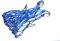Puig 0788 A Red, elastisch, 350 x 350, Blau