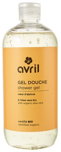 Avril Organic Shower Gel Bio Douceur D'Abricot, 500 ml