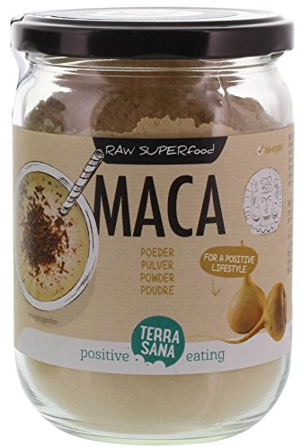 Terrasana Raw Maca Hochenergie Pulver in Glas - 300g