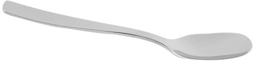 A di Alessi AJM22/4 KnifeForkSpoon Cucchiaio da Dessert, in Acciaio Inossidabile 18/10 Lucido, Set da 6