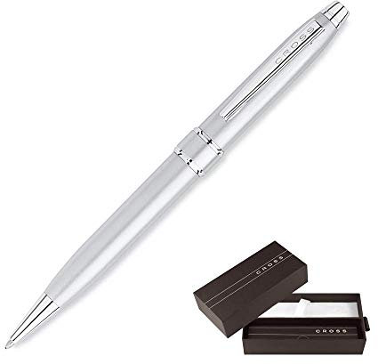 Cross Stratford Satin Chrome Ballpoint Pen