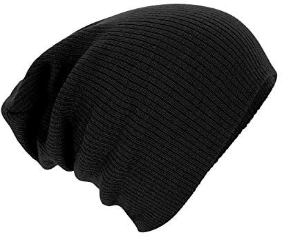 Beechfield Slouch Beanie One Size,Black