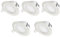 TEVEA PREMIUM LED Einbauleuchte - 230v - LED Einbaustrahler - helles, reines Licht - Deckenspot - Ultra Flach - IP44 - Energieklasse A+ - (5-er set) - Warmweiss