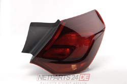 Johns, Heckleuchte Rückleuchte Rücklicht passend für Opel Astra J 12/2009- außen rechts