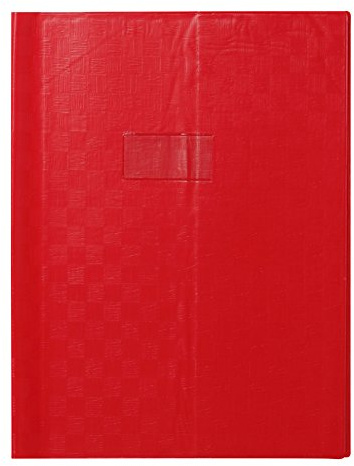 Clairefontaine 71303 C 24 x 32 cm häftskyddsfolie – röd