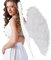 Boland - Alas de ángel, Aprox. 87 x 72 cm, ángel, decoración, Navidad, San Valentín, Carnaval, Halloween, Fiesta de Disfraces, Disfraz, Teatro, Accesorio, Disfraz