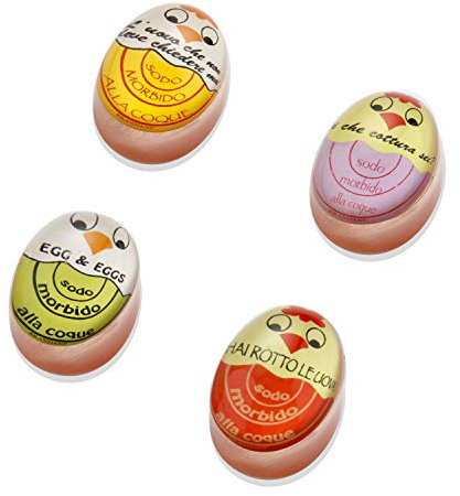Brandani - 55212 - Ovetto segna cottura in resina, Colori/Modelli Assortiti, 1 unità