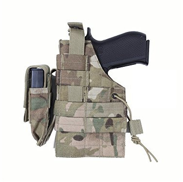 ROTHCO Holster MOLLE beidhändig Multicam