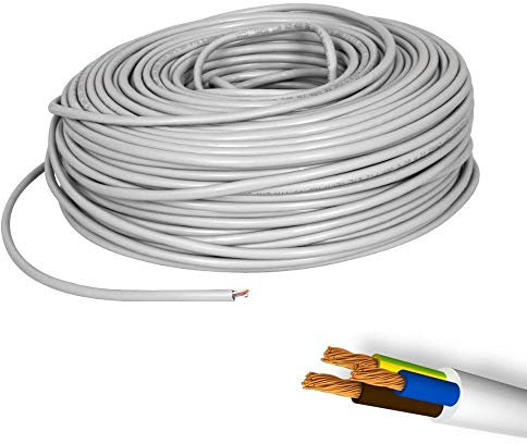 CAVO ELETTRICO FROR GOMMATO TRIPOLARE 3 POLI ANTIFIAMMA 3G1,5 3x1,5 mm² 100 METRI