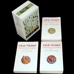 J.R.R. Tolkien Box (Boxed) Triology Set 3 the Lord of the Rings Trilogy Volume 1 The Fellowship of the Ring, V 2 The Two Towers, V 3 The Return of the King (1 2 3)