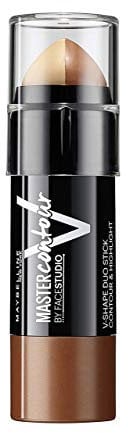 Maybelline New York - Master Contour Stick, Barra de Contouring para Pieles Medias, Tono 03 Dark