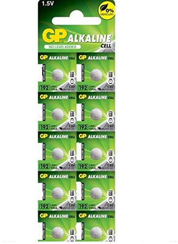 GP Batteries, GP192 -C10 batterie a bottone alcaline