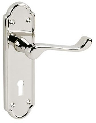 Bulk Hardware Lansdown Türklinke – Nickel poliert