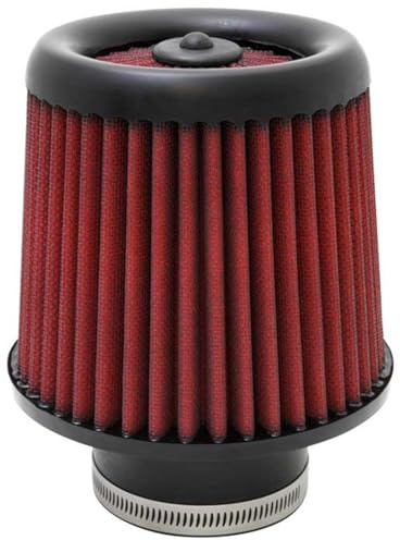 AEM 21-203D-XK Filtro aria universale DryFlow con morsetto: rotondo conico; diametro interno flangia 76 mm; altezza 141 mm; base 152 mm; parte superiore 127 mm