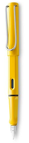 LAMY Safari Fountain Pen, Yellow, Extra-Fine Nib (L18EF)