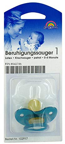 SAUGER Kirsche klein gr.Scheibe petrol 1 St