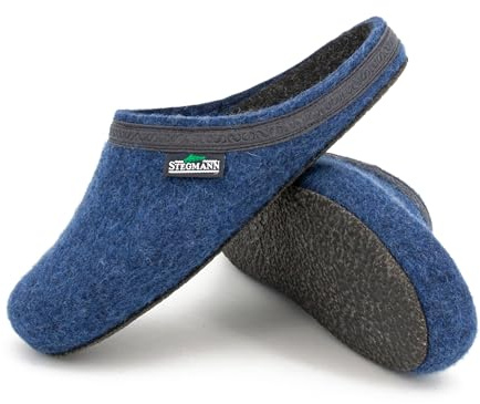 Stegmann Unisex-Erwachsene 127 Pantoffeln, Blau (Jeans 8813)