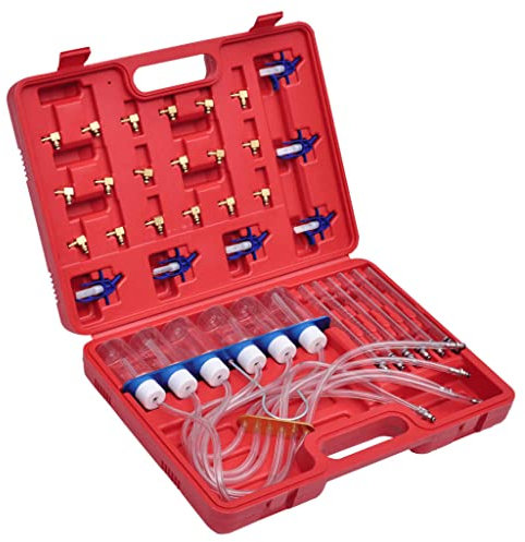 vidaXL Common Rail Tester Injektor Einspritzdüsen Rücklaufmengen Prüfgerät
