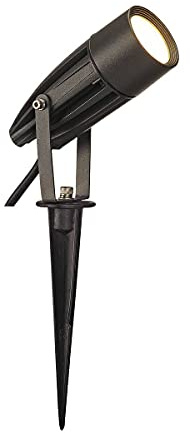SLV SYNA | Beleuchtung von Garten, Terrasse, Pflanzen, Wegen, Teich, Aussen-Leuchte, Außen-Strahler, Mobile Leuchte, LED Strahler | IP55, anthrazit, LED Inside, 3000K, 14.5 x 5.4 x 10 cm