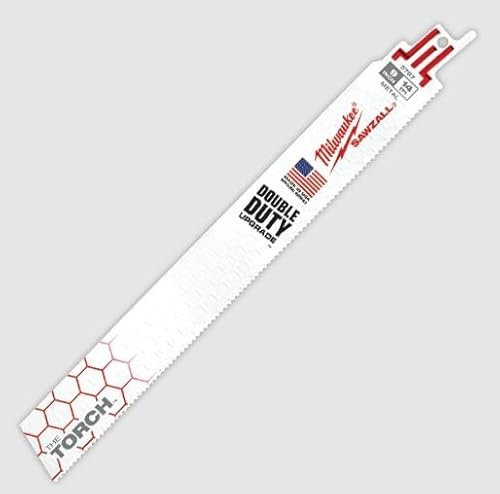 Milwaukee The Torch 230/1.8mm Reciprocating Saw Blades (Pack of 25)