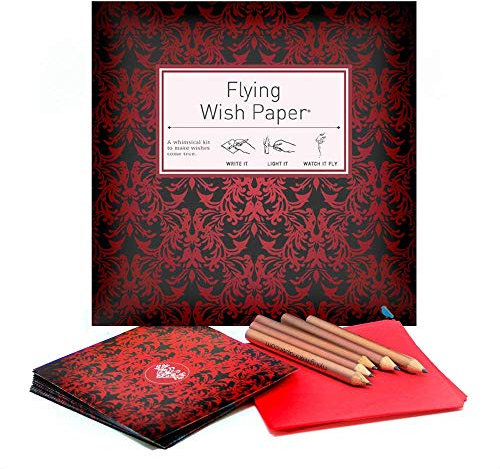 Flying Wish Paper Red Velvet, Large