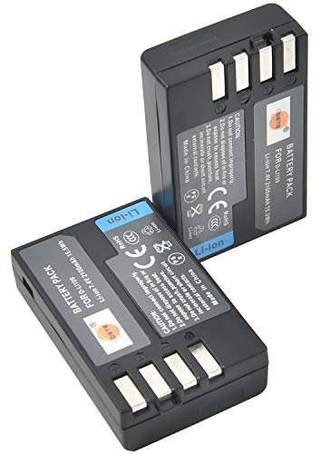 DSTE® 2x D-Li109 de remplacement Li-ion Batterie pour Pentax K-r, K-30, K-50, K-500