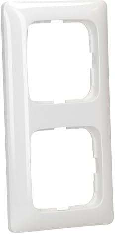 Busch Jäger Reflex SI – Schalter- und Steckdosen-Set, weiß (2514-214) Rahmen 4 Fach