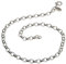Fußkette Silber (Erbskette) - 4mm Breite - Länge 24cm - echt 925 Silber