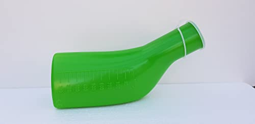 Urinflasche für Männer 1000 ml - Grün