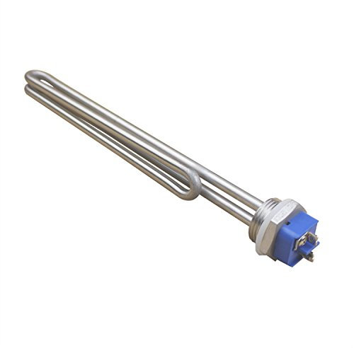 AIICIOO Heizelement 240v 2500w 1 Zoll BSP (DN25) Durchmesser 33.2mm Edelstahl mit Silikon-O-Ring