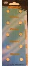 Vinnic L621-C10 AG1 Lot de 10 piles boutons alcalines