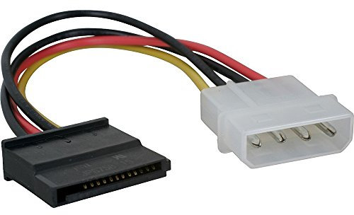 3GO CPSATA - Cable SATA de 0.15 m, 4 Pin