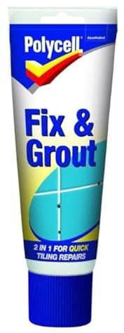 Polycell Tile Fix & Grout Tube 330g, White