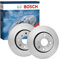 Bosch BD1105 Bremsscheiben - ECE-R90 Zertifizierung - zwei Bremsscheiben pro Set