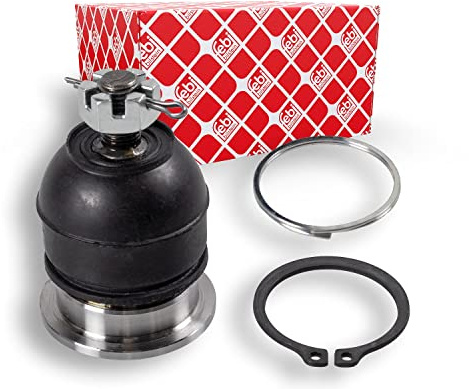 febi bilstein 42139 Traggelenk mit Kronenmutter, Splint und Sicherungsring, 1 Stück | Kompatibel mit: HONDA ACCORD VIII, ACCORD VIII Kombi
